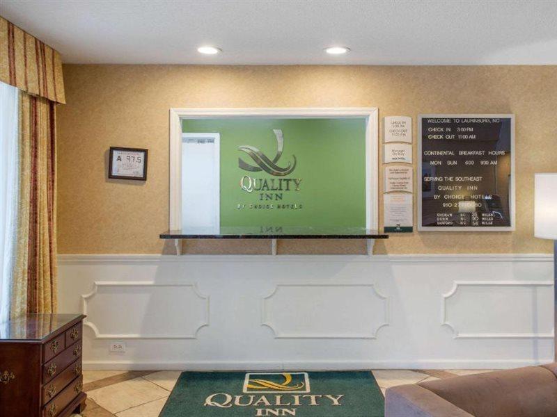 Quality Inn Laurinburg Exterior foto