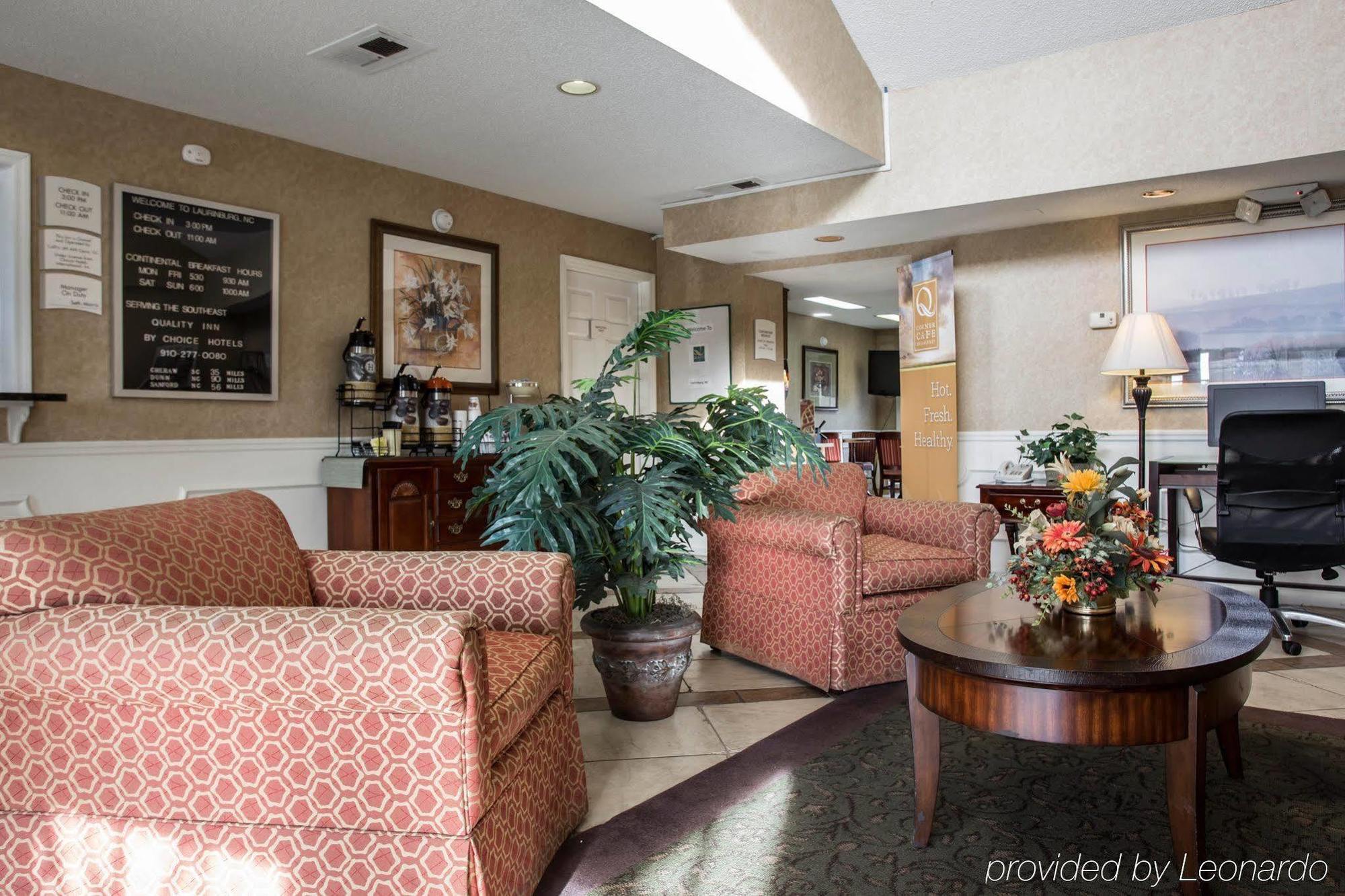 Quality Inn Laurinburg Exterior foto